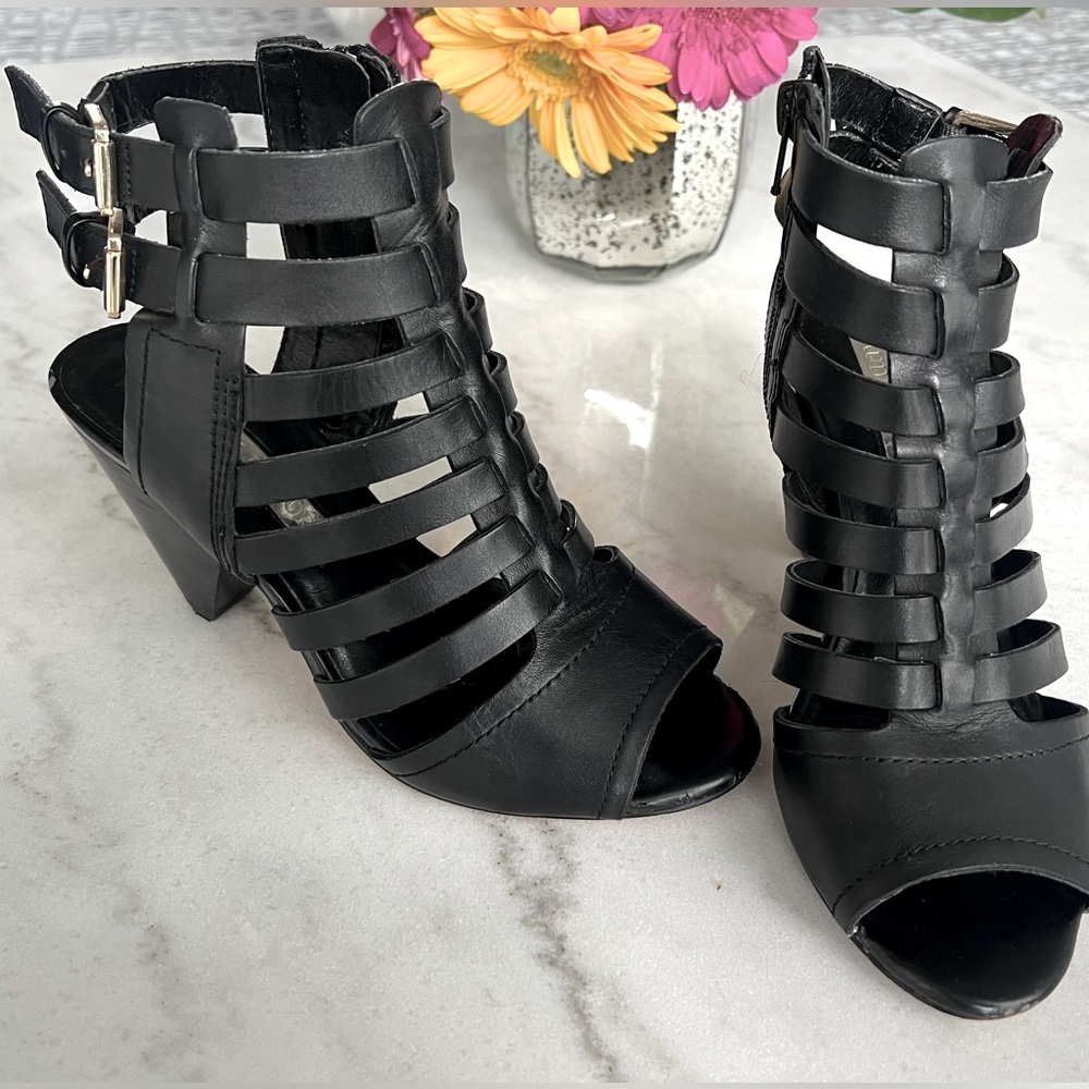 Audrey Brooke leather  Sandal